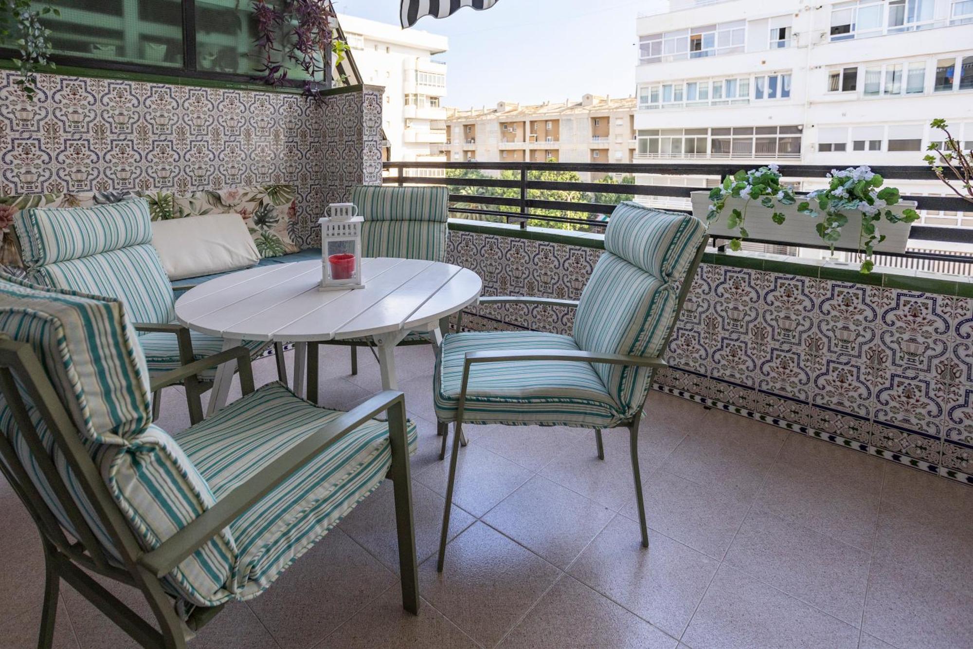 Apartamento Parque Mediterraneo Málaga Exterior foto